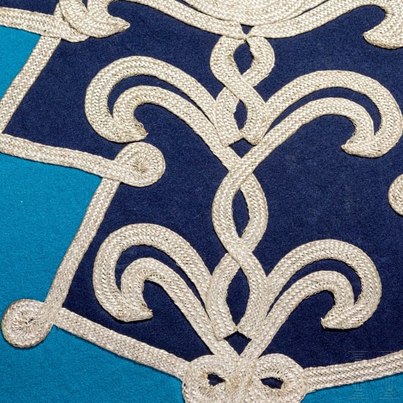 Schabracke f&uuml;r Offiziere im Husaren-Regiment &bdquo;Kaiser Nikolaus II. von Russland" (1. Westf&auml;lisches) Nr. 8
