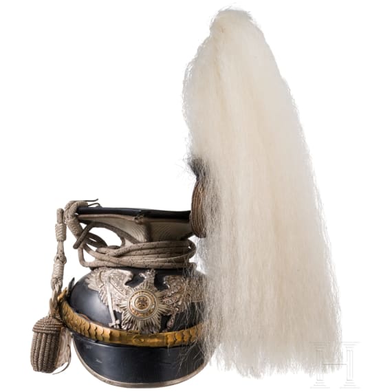 Tschapka f&uuml;r Offiziere im 1. Garde-Ulanen-Regiment, um 1900