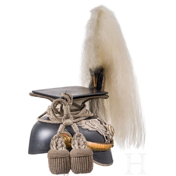 Tschapka f&uuml;r Offiziere im 1. Garde-Ulanen-Regiment, um 1900