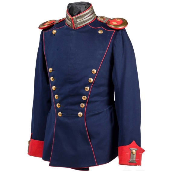 Ulanka f&uuml;r Offiziere im 2. Garde-Ulanen-Regiment, um 1900