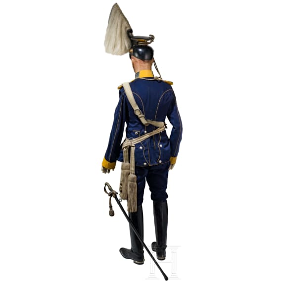Uniformensemble f&uuml;r Offiziere im 3. Garde-Ulanen-Regiment, um 1910