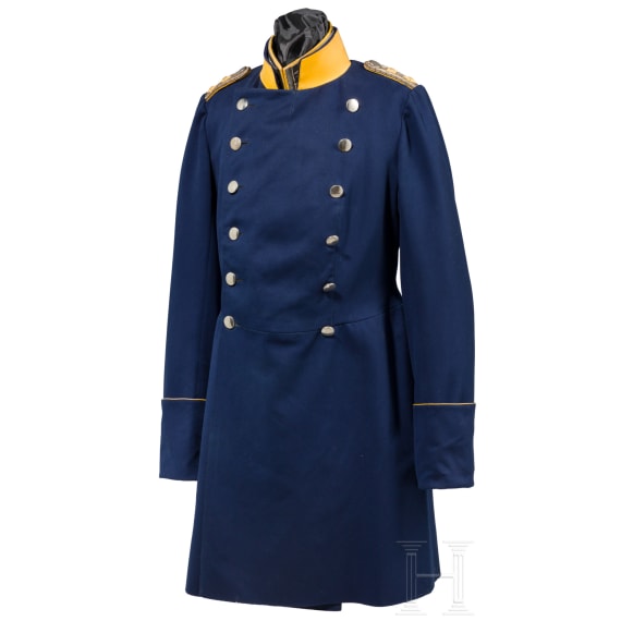 Ulanka und &Uuml;berrock f&uuml;r einen Offizier im Garde-Ulanen-Regiment Nr. 3, datiert 1906