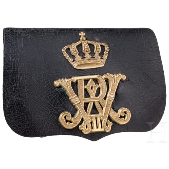 Kartuschkasten f&uuml;r Offiziere im K&ouml;nigs-Ulanen-Regiment (1. Hannoversches) Nr. 13, um 1900