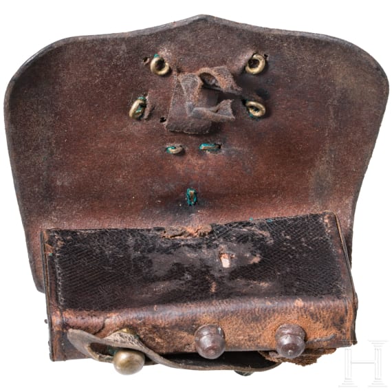 Kartuschkasten f&uuml;r Offiziere im K&ouml;nigs-Ulanen-Regiment (1. Hannoversches) Nr. 13, um 1900