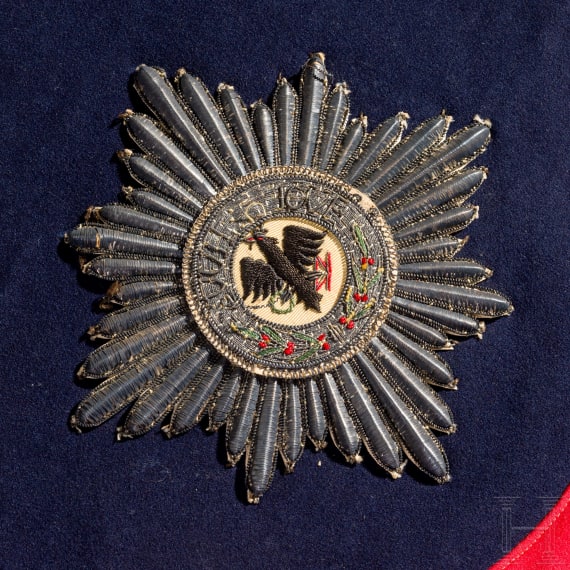 Schabracke f&uuml;r Offiziere des Garde-Ulanen-Regiments Nr. 1