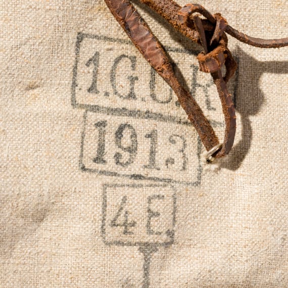 Schabracke f&uuml;r Mannschaften des Garde-Ulanen-Regiments Nr. 1, datiert 1913