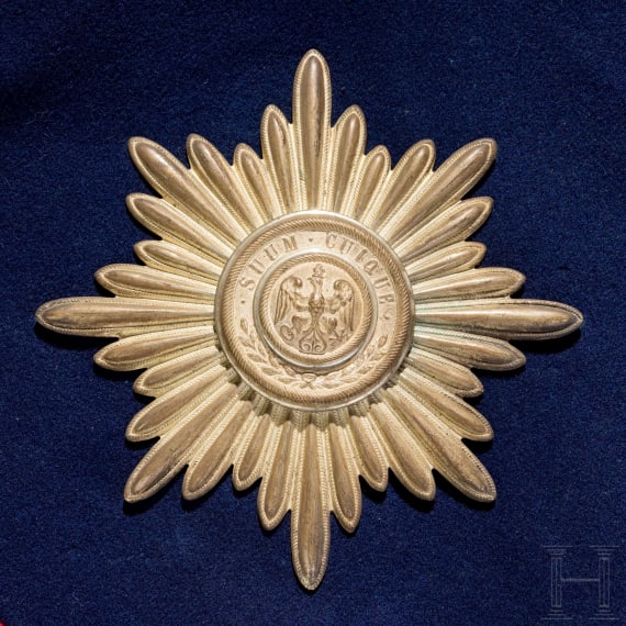 Schabracke f&uuml;r Mannschaften des Garde-Ulanen-Regiments Nr. 1, datiert 1913