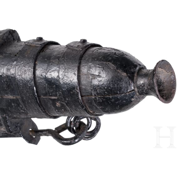 A flintlock shooting trap, German, circa 1750