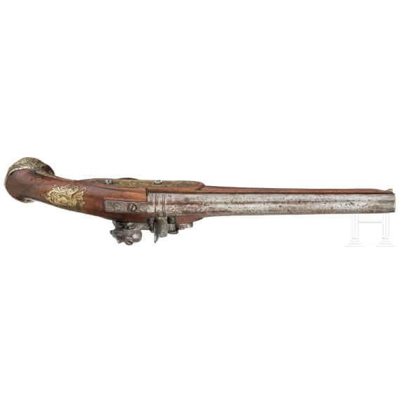 An Italian Miquelet lock pistol, circa 1760