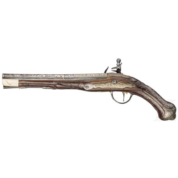 A flintlock pistol for the oriental market, ca. 1800