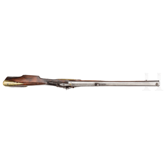 A converted percussion carbine, Joseph Kuchenreuter in Regensburg, circa 1750