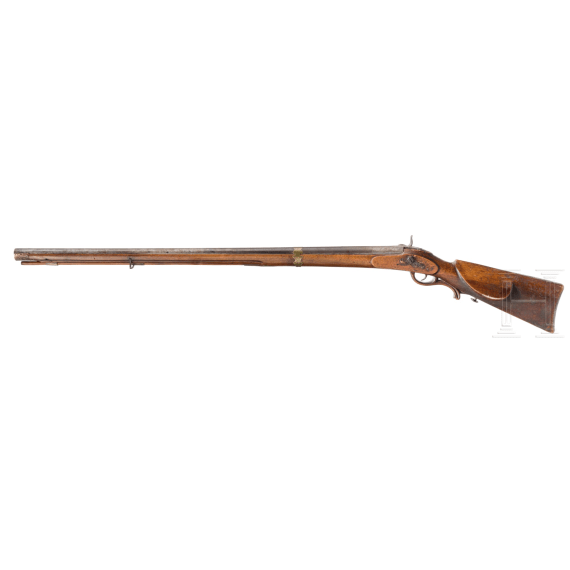 A converted percussion shotgun, Li&egrave;ge, circa 1810