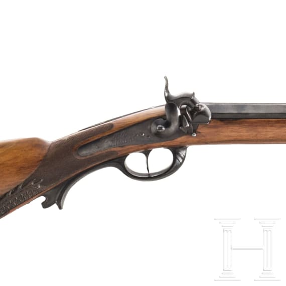 Perkussionsflinte, Stifter in L&uuml;bbecke, um 1850