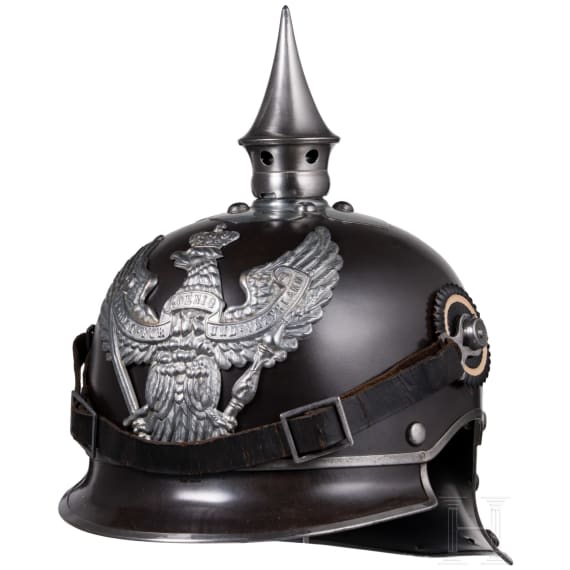 Helm M 1905 f&uuml;r Mannschaften der J&auml;ger-Regimenter zu Pferde, datiert 1915