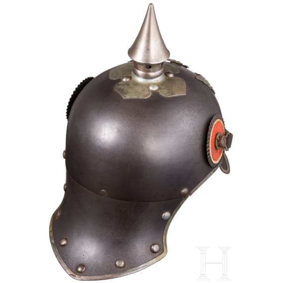 Helm M 1905 f&uuml;r Mannschaften der J&auml;ger-Regimenter zu Pferde, datiert 1916