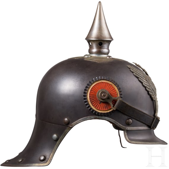 Helm M 1905 f&uuml;r Mannschaften der J&auml;ger-Regimenter zu Pferde, datiert 1916