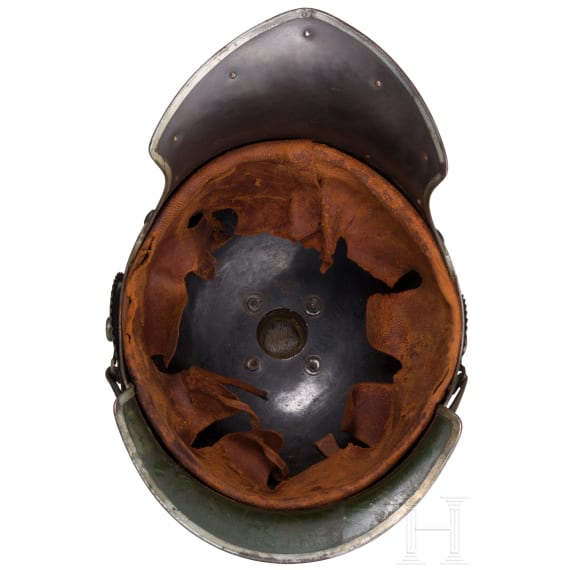 Helm M 1905 f&uuml;r Mannschaften der J&auml;ger-Regimenter zu Pferde, datiert 1916