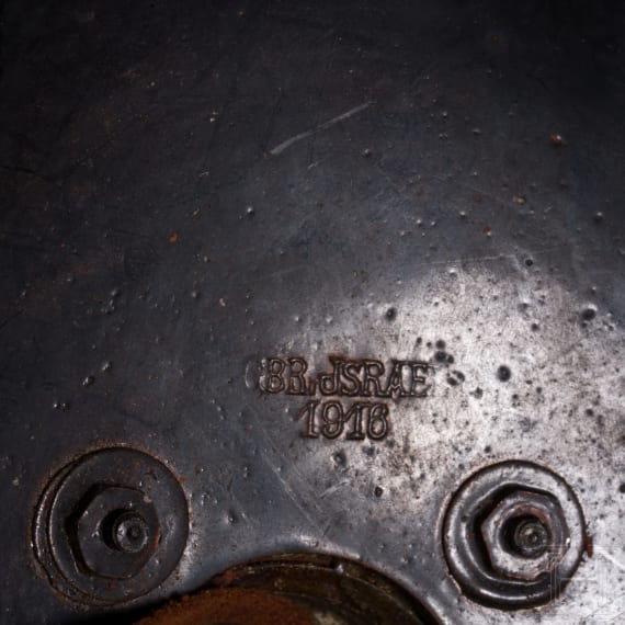 Helm M 1905 f&uuml;r Mannschaften der J&auml;ger-Regimenter zu Pferde, datiert 1916
