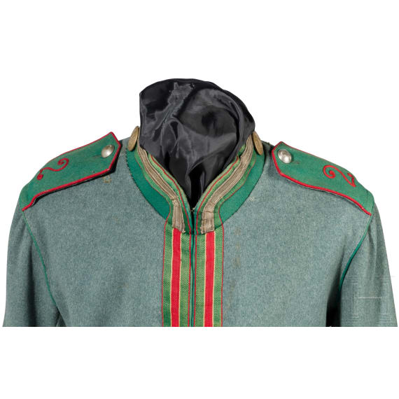 Koller f&uuml;r Unteroffiziere im J&auml;ger-Regiment zu Pferde Nr. 2, um 1910 - 1918