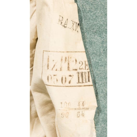 Koller f&uuml;r Unteroffiziere im J&auml;ger-Regiment zu Pferde Nr. 2, um 1910 - 1918