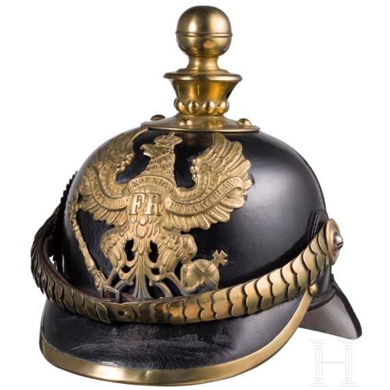 Helm M 1871 f&uuml;r Mannschaften der Feldartillerie