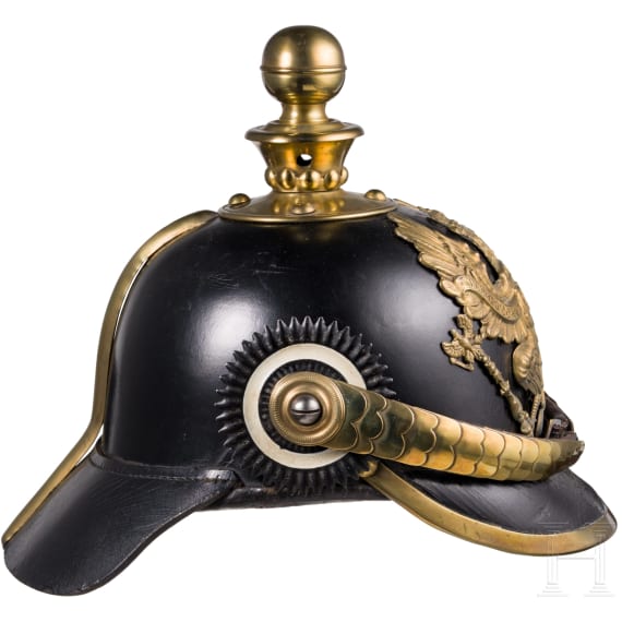 Helm M 1871 f&uuml;r Mannschaften der Feldartillerie