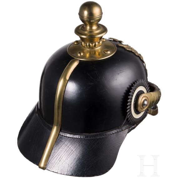 Helm M 1871 f&uuml;r Mannschaften der Feldartillerie