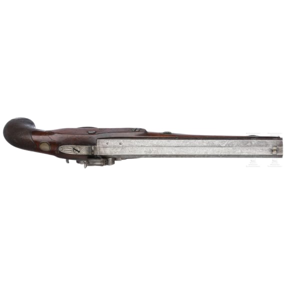 A pair of percussion pistols by Ketland & Co. in London, circa 1810