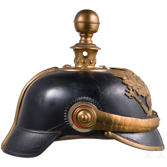 Helm f&uuml;r Offiziere der Feldartillerie-Regimenter, um 1900