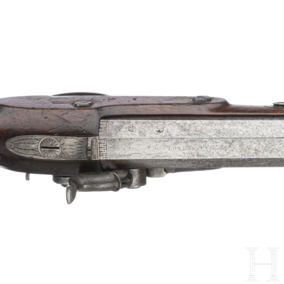 A pair of percussion pistols by Ketland & Co. in London, circa 1810