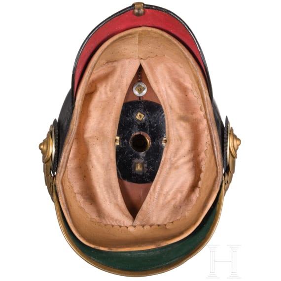 Helm f&uuml;r Offiziere der Feldartillerie-Regimenter, um 1900