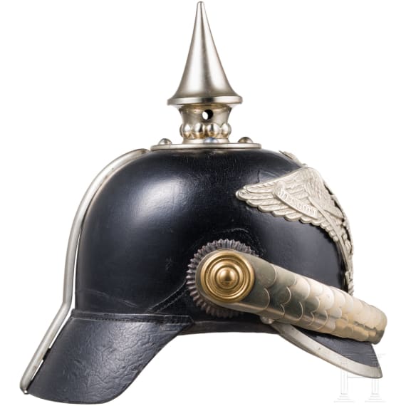 Helm M 1871 f&uuml;r Einj&auml;hrig-Freiwillige der Garde-Pioniere oder -Infanterie