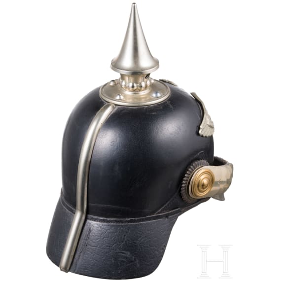 Helm M 1871 f&uuml;r Einj&auml;hrig-Freiwillige der Garde-Pioniere oder -Infanterie