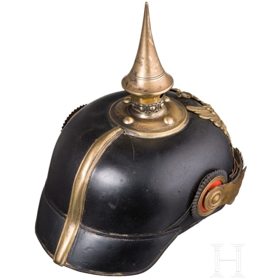 Helm f&uuml;r Angeh&ouml;rige der Pioniere, um 1900