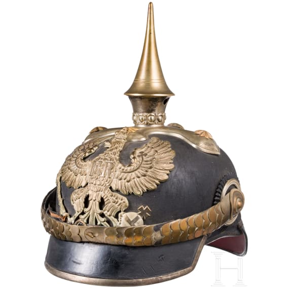Helm f&uuml;r Milit&auml;rbeamte im Offiziersrang, um 1900
