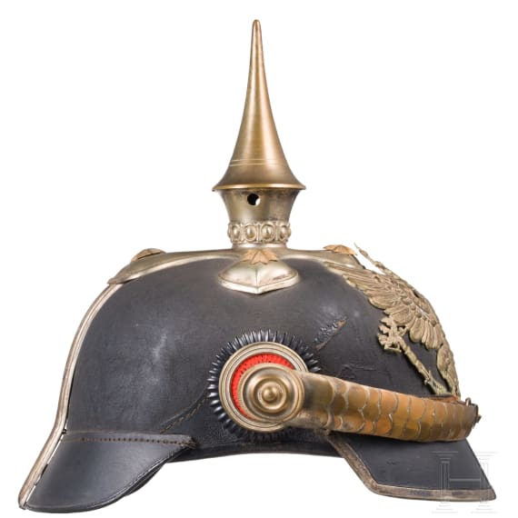 Helm f&uuml;r Milit&auml;rbeamte im Offiziersrang, um 1900