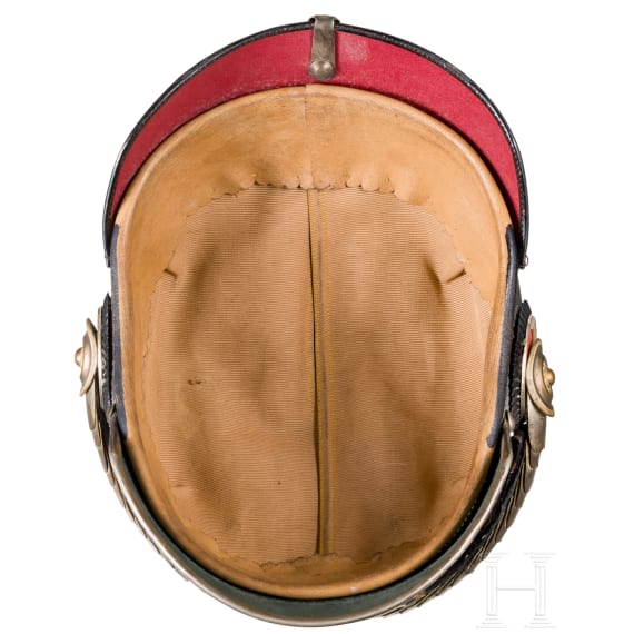 Helm f&uuml;r Milit&auml;rbeamte im Offiziersrang, um 1900