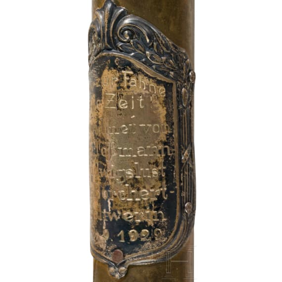 Fahne des Kriegervereins L&uuml;tter, 1905 - 1913