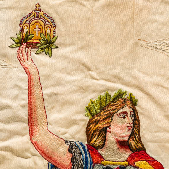 Fahne des Kriegervereins L&uuml;tter, 1905 - 1913