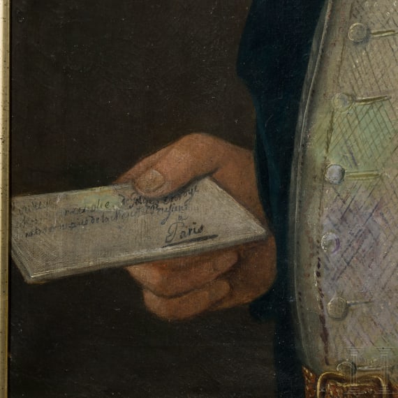 Gem&auml;lde eines preu&szlig;ischen Diplomaten, 2. H&auml;lfte 18. Jhdt.