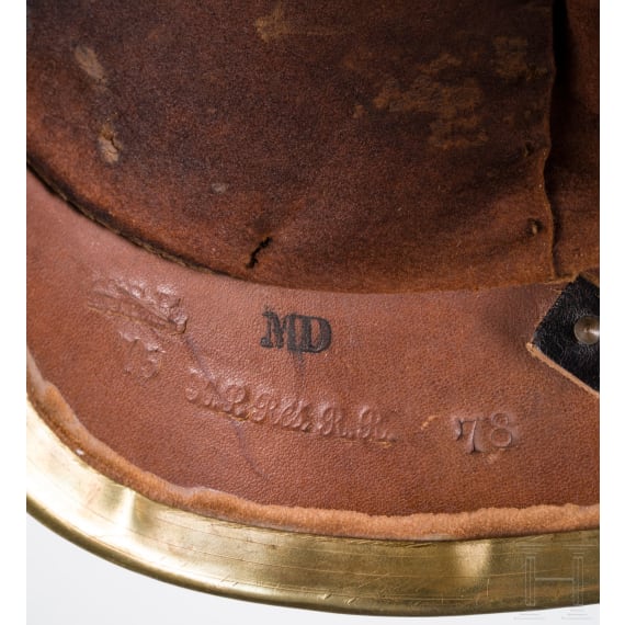 Helm M 1867 f&uuml;r Mannschaften des 1. Reiter-Regiments