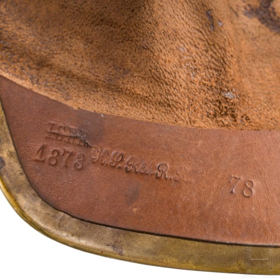 Helm M 1867 f&uuml;r Mannschaften des 1. Reiter-Regiments