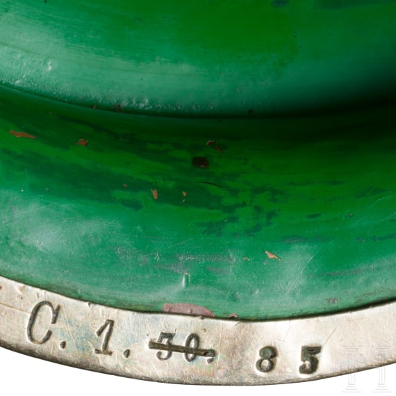 Helm M 1876 f&uuml;r Mannschaften im K&ouml;niglich S&auml;chsischen Karabinier-Regiment (2. Schweres Regiment)