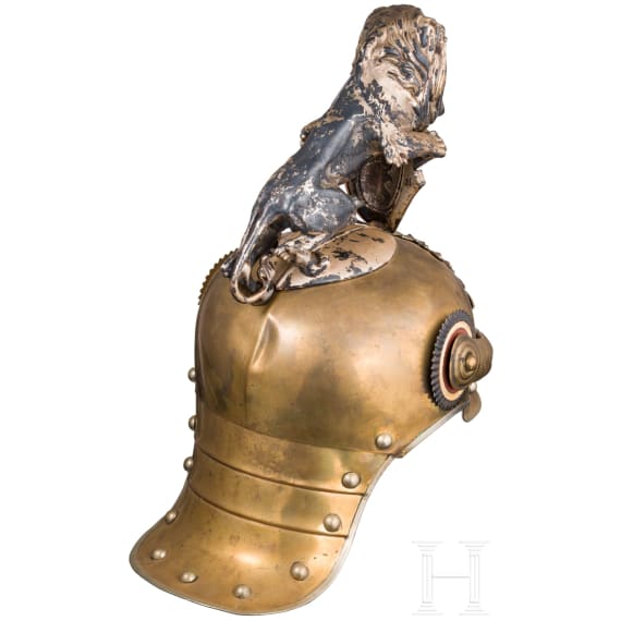 Helm M 1889 /1907 f&uuml;r Mannschaften des K&ouml;niglich S&auml;chsischen Gardereiter-Regiments