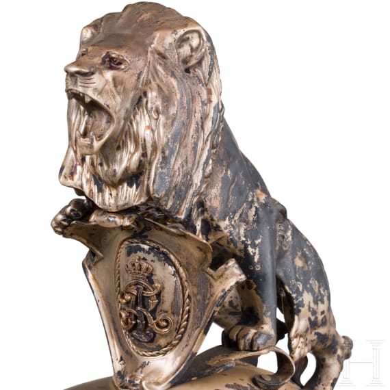 Helm M 1889 /1907 f&uuml;r Mannschaften des K&ouml;niglich S&auml;chsischen Gardereiter-Regiments