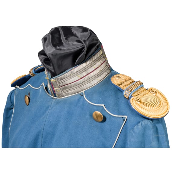 Ulanka f&uuml;r Offiziere im K&ouml;niglich S&auml;chsischen 1. Ulanen-Regiment Nr. 17, um 1900