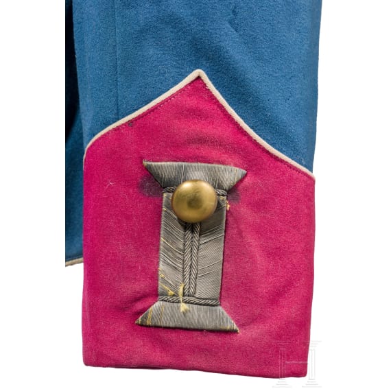 Ulanka f&uuml;r Offiziere im K&ouml;niglich S&auml;chsischen 1. Ulanen-Regiment Nr. 17, um 1900