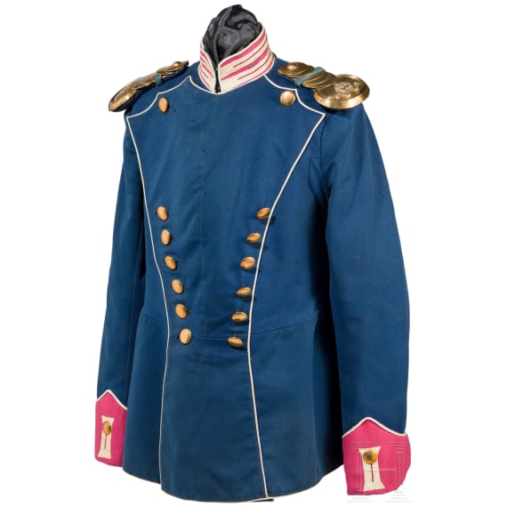 Ulanka f&uuml;r Mannschaften im K&ouml;niglich S&auml;chsischen 1. Ulanen-Regiment Nr. 17, um 1900