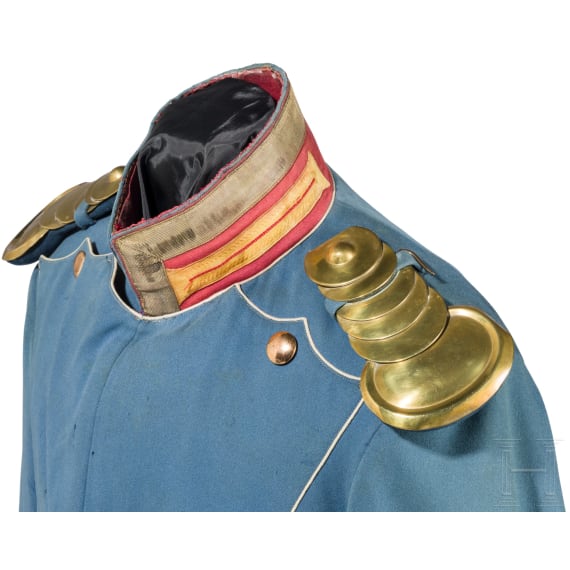 Ulanka f&uuml;r Unteroffiziere im K&ouml;niglich S&auml;chsischen 2. Ulanen-Regiment Nr. 18, um 1900