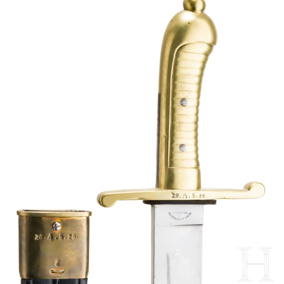 S&auml;chsisches Artillerie-Faschinenmesser M 1849